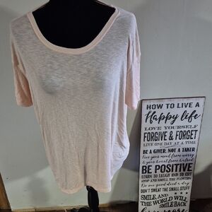AMERICAN EAGLE Oversized T shirt Peach Ladies Medium